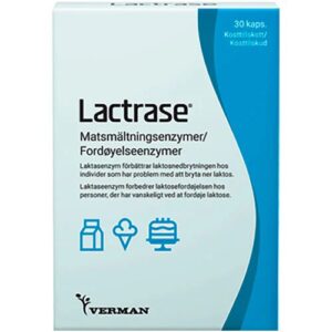 Lactrase - 30 kapsler
