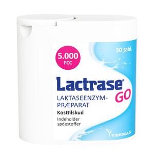 Lactrase GO - 50 tabletter