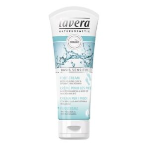 Lavera Foot Cream w. Healing Clay & Macadamia, 75ml.