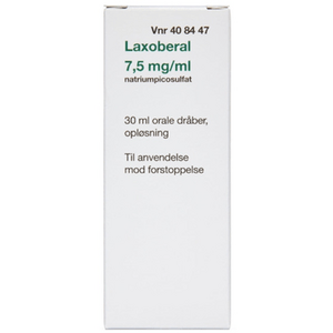 Laxoberal 2care4 7,5 mg/ml oral dråbeopløsning - 30 ml.