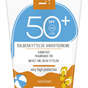 Lirene - Solbeskyttelse Ansigtscreme - Spf 50+ - For Børn
