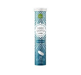 Livol brusetablet Keep Going m. citron og ingefær • 20 tab.
