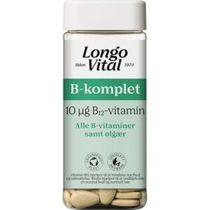 Longo Vital B-komplet - 180 tabletter