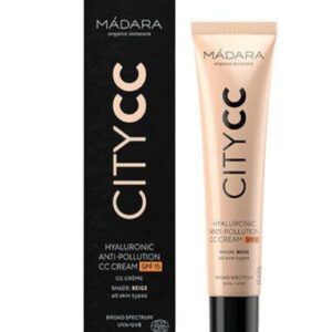 Madara City CC Hyaluronic Antipollution Cream SPF15 Natural, 40ml