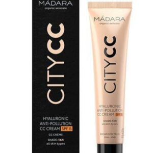 Madara City CC Hyaluronic Antipollution Cream SPF15 Tan, 40ml