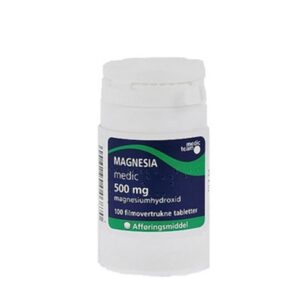 Magnesia 500mg (100 stk)