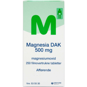 Magnesia DAK 500 mg (250 tabl)