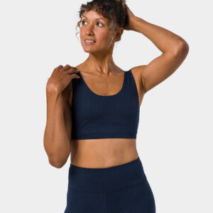 Manduka "Dhara" Bra, Midnight Heather