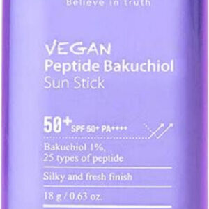 Mary&may - Vegan Peptide Bakuchiol Sun Stick Spf50+ Pa++++ - 18 G