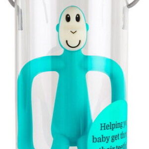 Matchstick Monkey - Teething Toy And Gel Applicator - Grøn