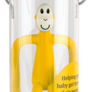 Matchstick Monkey - Teething Toy And Gel Applicator - Gul