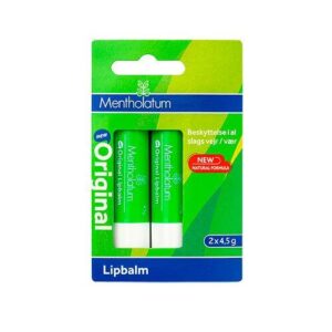 Mentholatum Læbepomade Original 2x4,5 g