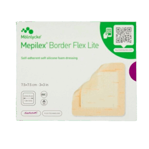 Mepilex Border Flex Lite 7,5x7,5 cm (5 stk)