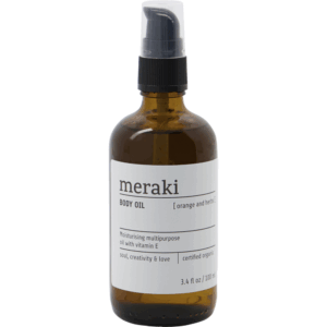 Meraki Body olie, Orange & herbs, 100ml.