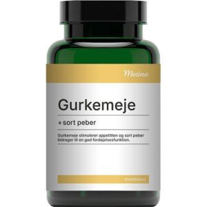 Mezina Gurkemeje + sort peber - 120 kapsler