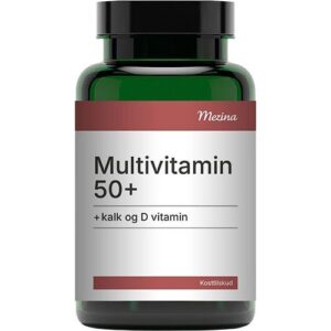 Mezina Multi 50+ Kalk og D vitamin, 180tab.
