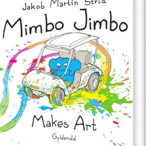 Mimbo Jimbo Makes Art - Engelsk Udgave - Jakob Martin Strid - Bog