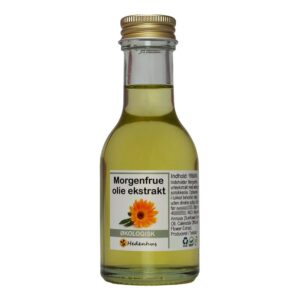Morgenfrueolie ekstrakt 100 ml - Økologisk, vegan, til sart og tør hud - Hedenhus