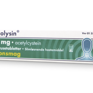 Mucolysin Citron - 25 brusetabletter