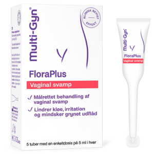 Multi-Gyn FloraPlus Mod Skedesvamp (5 X 5 ml)