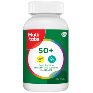 Multitabs 50+ Tabletter (180 stk)