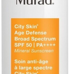 Murad Solcreme Til Ansigtet - City Skin Age Defense Broad Spectrum Spf 50 Pa++++ 50 Ml