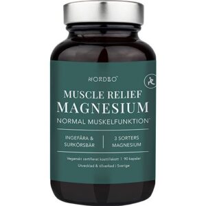Muscle Relief Magnesium - 90 kapsler