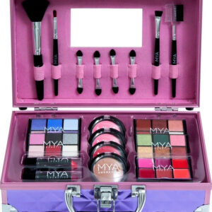 Mya Cosmetics - Bon Voyage Makeup Kit - Makeup Kuffert Til Børn