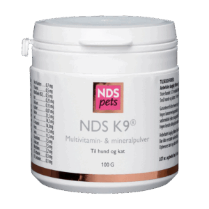 NDS K9 Multivitamin/mineral Hund og Kat 100 gr.