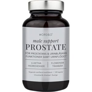 NORDBO Male Support Prostate - 120 kapsler