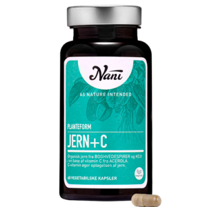 Nani Planteform Jern+C (60 kaps)