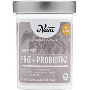 Nani Præ+Probiotika - 60 kapsler