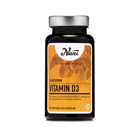 Nani Vitamin D3 planteform 90 kaps.