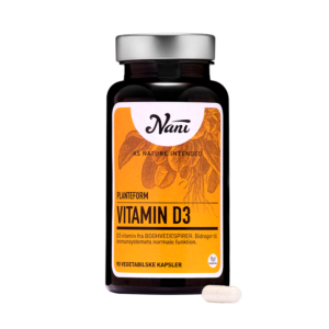 Nani Vitamin D3 vegetabilsk (90 tab)