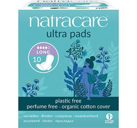 Natracare bind LONG ultra 10 stk.