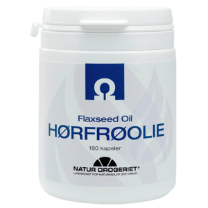 Natur Drogeriet Hørfrøolie 500 mg (180 kaps)