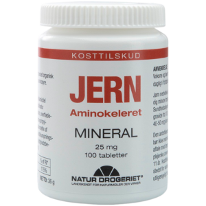 Natur Drogeriet Jern Complex 25 mg (100 tabletter)