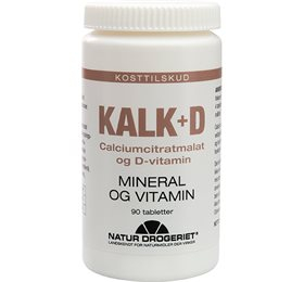 Natur Drogeriet Kalk+D • 90 tab.