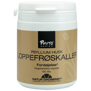 Natur Drogeriet Loppefrøsskaller (180 kaps)