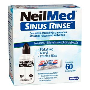 NeilMed Sinus Rinse Næseskyllesæt m. 60 poser - 1 stk.