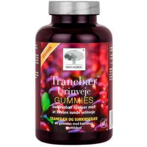 New Nordic Tranebær Urinveje Gummies (60 stk)