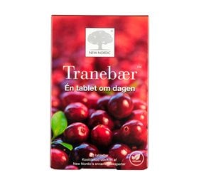 New Nordic Tranebærpillen (30 tabletter)