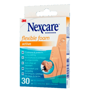 Nexcare Active Flexible Skumplastre (30 stk)