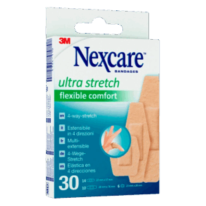 Nexcare Flexible Comfort Ultra Stretch Plastre (30 stk)