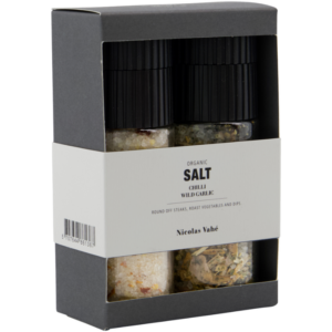 Nicolas Vahé Gaveæske Chilli Salt & Wild Garlic Salt Ø (120 & 80 g)