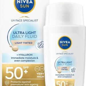 Nivea - Daily Fluid Light Tinted Spf 50+ - 40 Ml