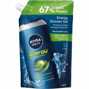 Nivea For Men Energy Shower Gel Refill (500 ml)