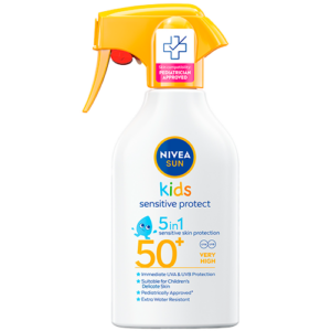 Nivea Kids Sensitive Protect & Play Sun Trigger Spray SPF 50+ (270 ml)