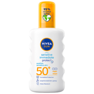 Nivea Sensitive Soothing Spray SPF50+ (200 ml)