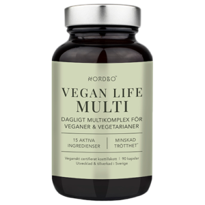 Nordbo Vegan Life Multi (90 kaps)